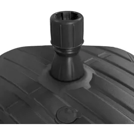 Doppler Füllsockel HDPE Anthrazit 50 l