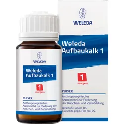 Weleda Aufbaukalk 1 Pulver 45 g