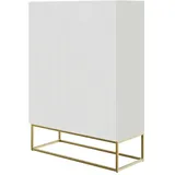 Selsey Highboard 90 x 125 cm Beige