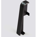 EGGER Verbinder Sockelleiste Universal schwarz 2 Stück