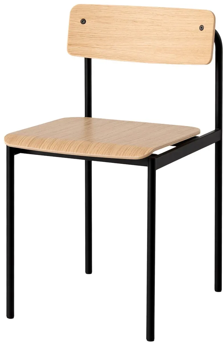 Barstühle Moebe, OFFSET, Schwarz, Metall - 48 - 42 - 76.5