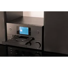 PEAQ PMS 400 Micro Hifi System mit DAB+/FM Tuner (Schwarz)