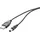 Renkforce USB-Stromkabel USB 2.0 USB-A Stecker, DC Stecker 5,5 mm 1.00 m