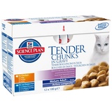 Hill's Science Plan Feline Mature Multipack Huhn & Seefisch 12 x 85 g