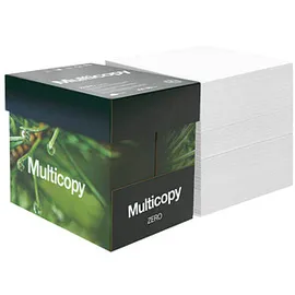 Multicopy Kopierpapier Zero DIN A4 80 g/qm 2.500 Blatt Maxi-Box