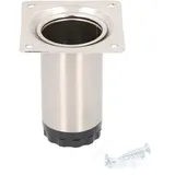 Format Möbelfuß Hyro  80 mm Edelstahl finish