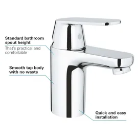 Grohe Eurosmart Cosmopolitan S-Size Einhandmischer chrom 32824000