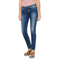 Pepe Jeans Damen Soho Skinny Jeans, Blau (Denim-Z63), 32W