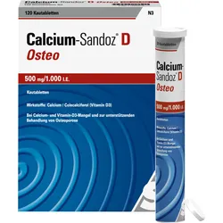 Calcium Sandoz D Osteo Kautabletten