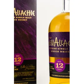 Glenallachie 12 Years Old Speyside Single Malt Scotch 46% vol 0,7 l Geschenkbox