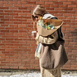 Studio Noos TEDDY MOM-BAG Schultertasche Synthetik Brown