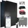 sunniva Balkonkraftwerk Full Black Bifazial 1840 W inkl. DEYE 800 W Wechselrichter + 4 x 460 W Solarmodule
