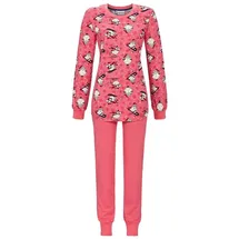 RINGELLA Pyjama mit Strickbündchen Farbe Granatapfel, Größe 40 - 40