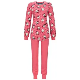 RINGELLA Pyjama mit Strickbündchen Farbe Granatapfel, Größe 40 - 40