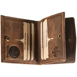 GREENLAND Montenegro Geldbörse Unisex Leder braun