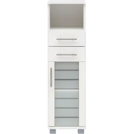 Schildmeyer Niko Midischrank 105650, weiß, 30,3/32,6/110,5 cm,