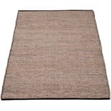 Paco Home Teppich »Odense 684«, rechteckig, 13 mm Höhe, handgewebter Wendeteppich, Jute & Wolle, meliert, Wohnzimmer grau