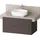 Duravit Balcoon 100x57x52,2cm, braun strukt., 2 SchKa.