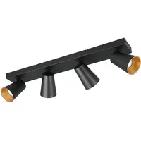Trio Leuchten Spotbalken Sharp 817100432, Metall Schwarz matt, Cover