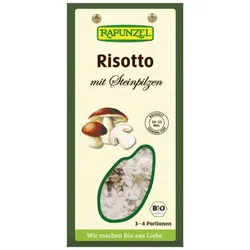 Rapunzel Risotto mit Steinpilzen bio