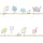 ascreation Vliestapete Little Love 53 cm x 10 m 381371 Bunt