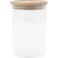 Eva Vorratsglas mit Holzdeckel 0,9 l 4 St.