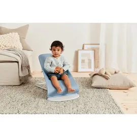BabyBjörn Babywippe Bliss Gewebt, Blütenblatt-Steppung, Blau