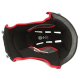 Nolan N21/visor Clima Comfort Innenfutter, schwarz-rot, Größe 3XL für Männer