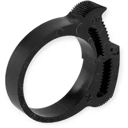 Schlauchschelle Kunststoff, Herbie Clip  Schnapp-Schlauchschelle, Nylon (schwarz)