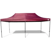 GRASEKAMP Faltpavillon 3 x 6 m inkl. 4 Seitenteile Rot