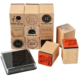 Rico Design Stempelset Do it Yourself beige 12 St.