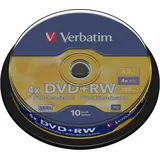 Verbatim DVD+RW 4.7 GB 4x 10 St.