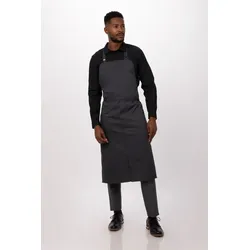 Chef Works® BRIO Light-Weight Latzschürze Artikel ACN01 Dunkelgrau