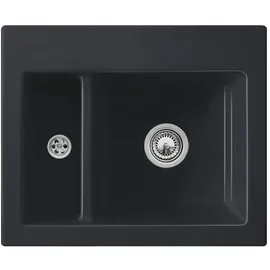 Villeroy & Boch Subway 60 XM flat rechts flächenbündig schwarz Handbetätigung 585 x 475 mm