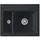 Villeroy & Boch Subway 60 XM flat rechts flächenbündig schwarz Handbetätigung 585 x 475 mm