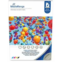 MediaRange Fotopapier A4, Weiß