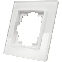McPower Abdeckrahmen Flair 1-fach Weiß
