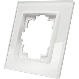 McPower Abdeckrahmen Flair 1-fach Weiß