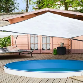 AMANKA Schattennetz 3 x 4 m Alu