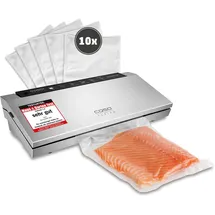 CASO Design Caso GourmetVAC 280, 1385, bis 30cm, doppelte Schweißnaht, Balkenvakuumierer, 15 L/Min.