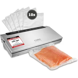 CASO Design Caso GourmetVAC 280, 1385, bis 30cm, doppelte Schweißnaht, Balkenvakuumierer, 15 L/Min.