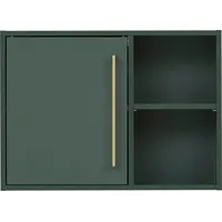 WELLTIME Hängeschrank »Kent mit goldfarbenen Griffen«, Breite 66,8 cm,