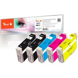 Peach Spar Pack Plus Tintenpatronen kompatibel zu Epson T0715, C13T07154010