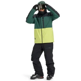 QUIKSILVER Sycamore Block 10k Jacke Schwarz/Grün XL