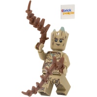 LEGO Superhelden: Groot Minifigur mit verlängerten Armen