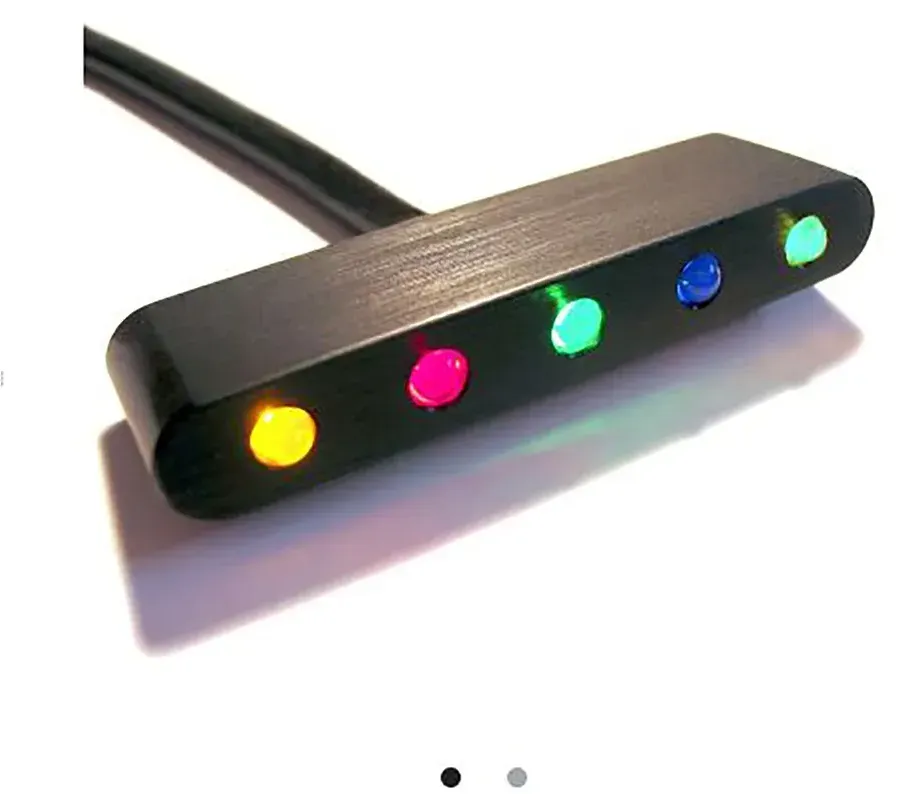 Motogadget Motosign Mini-leuchtpaneel - Anodized / Black - One Size