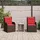 vidaXL Gartenbank 2 pcs 220 x 0 x 0 cm Braun