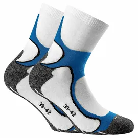 Rohner Socks Socken Running Quarter 2er Pack Blau 35-38