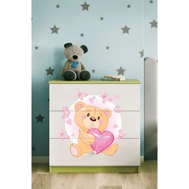 99rooms Dreams XXVII Kommode Weiß Hellgrün