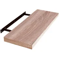 EUGAD Wandregal 120 x 3,8 x 23 cm Beige